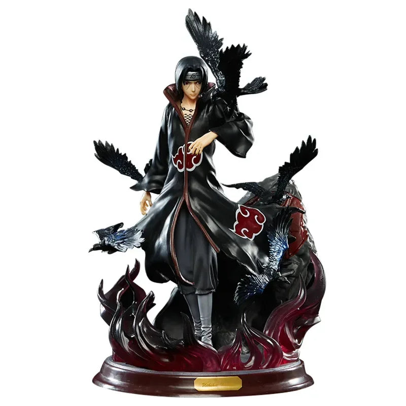 Collector Centrepieces — featuring Itachi with Crows Figure – 28 cm