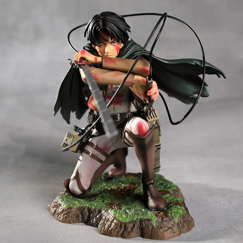 Attack On Titan — featuring Levi Ackerman Battle Figure – 18 cm