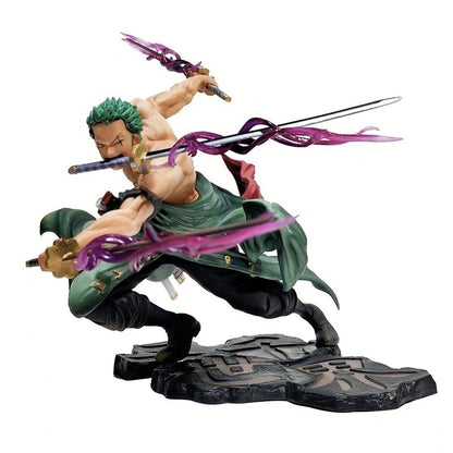 Roronoa Zoro three-sword 10 cm display figure – view 7