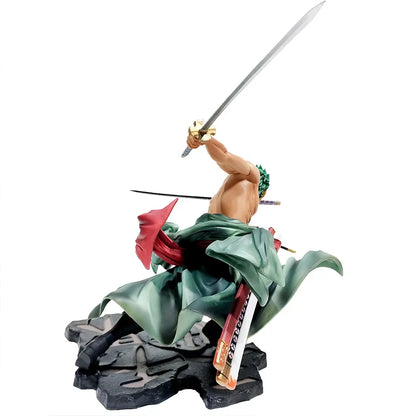Roronoa Zoro three-sword 10 cm display figure – view 4