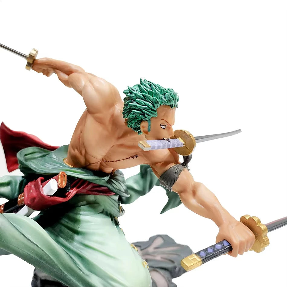 Roronoa Zoro three-sword 10 cm display figure – view 5