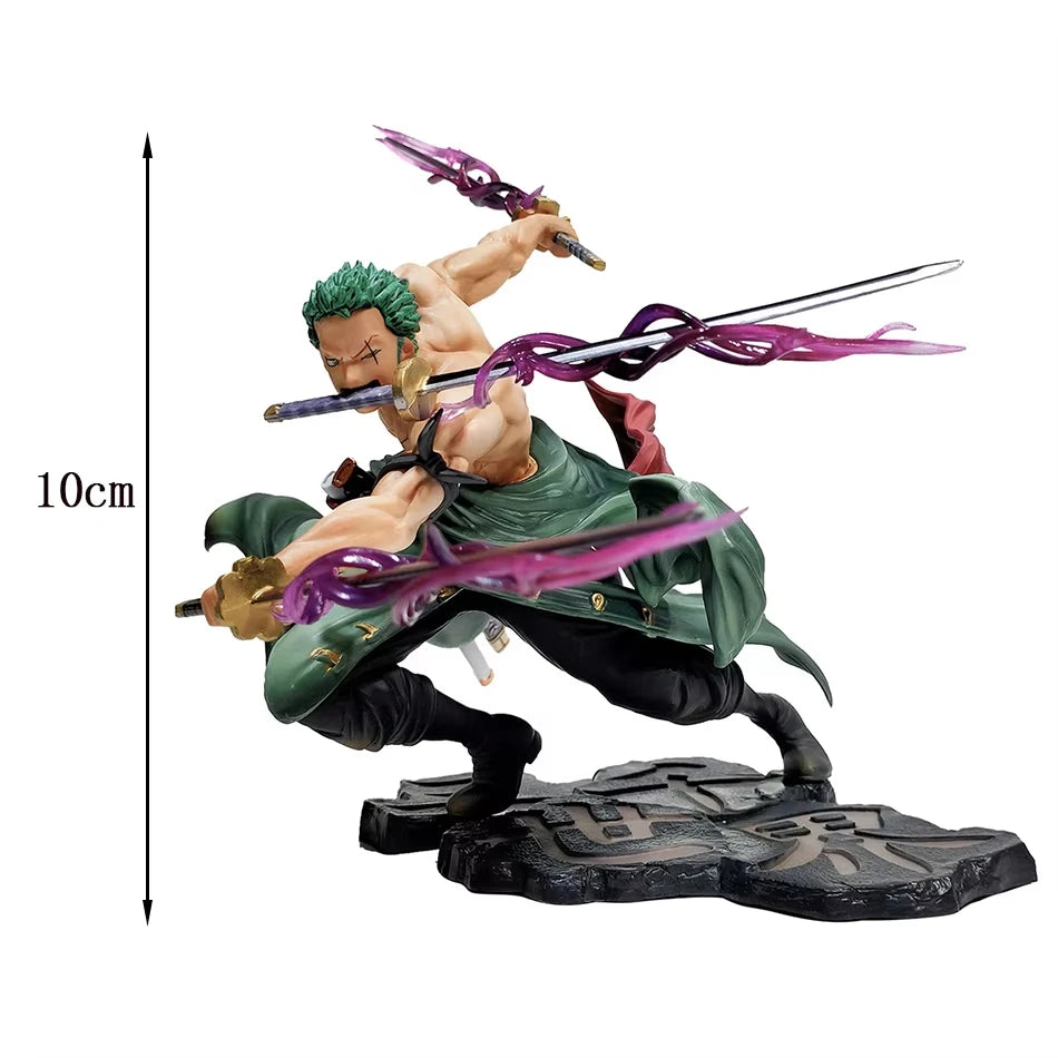 Roronoa Zoro three-sword 10 cm display figure – view 6