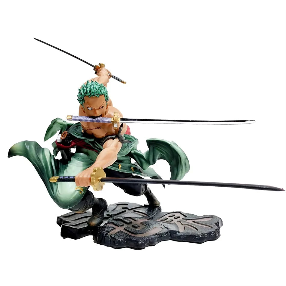 Roronoa Zoro three-sword 10 cm display figure – view 3
